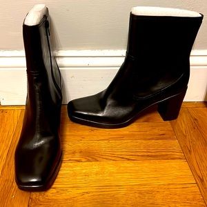 Nine West Boots. Black with 3 inch heel. New without tags.  Never worn.